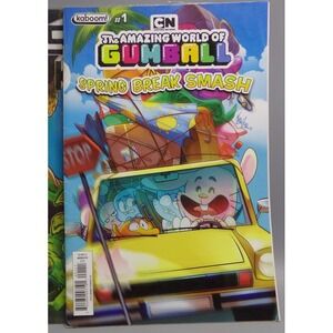 Amazing World of Gumball Spring Break Smash #1 (2019) Comic Mirka Andolfo Cover